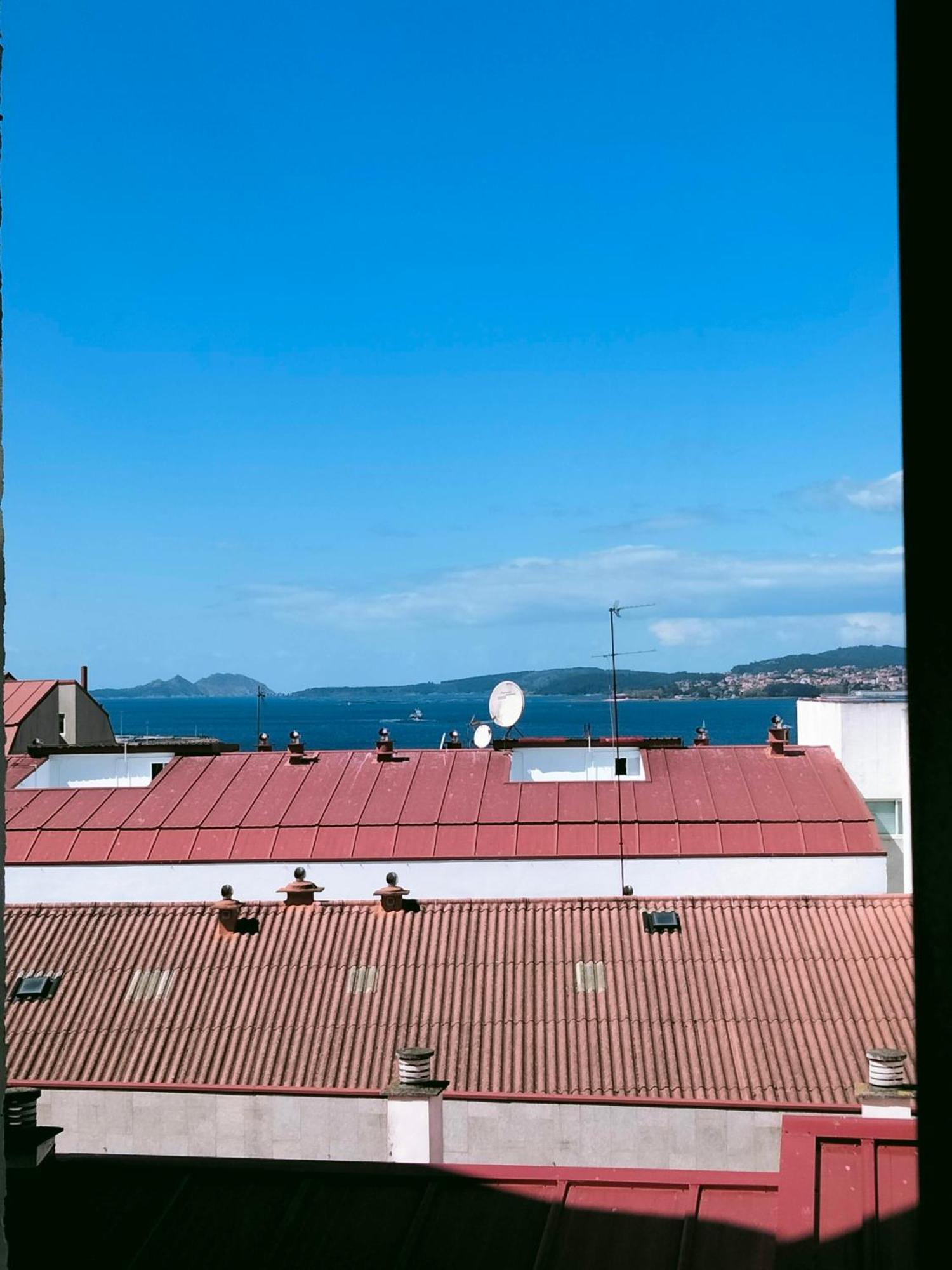 Apartamento Con Garaje Vistas Cies Vigo Exterior photo